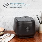 Professional 12-Cups (Cooked) / 3Qt. 360° Induction Rice Cooker & Multicooker (ARC-7606B), Black, 12 Cup Professional 12-Cups (Cooked) / 3Qt. 360° Induction Rice Cooker & Multicooker (ARC-7606B), Black, 12 Cup
