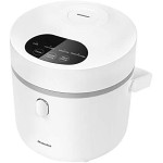 Low Carb Rice Cooker, Digital Programmable Small Rice Cooker, Multi Food Steamer, 24 Hours Preset, Personal Size Cooker for 1-2 People, Portable Rice Cooker 3 Cups (Uncooked), White Low Carb Rice Cooker, Digital Programmable Small Rice Cooker, Multi Food Steamer, 24 Hours Preset, Personal Size Cooker for 1-2 People, Portable Rice Cooker 3 Cups (Uncooked), White