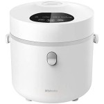 Low Carb Rice Cooker, Digital Programmable Small Rice Cooker, Multi Food Steamer, 24 Hours Preset, Personal Size Cooker for 1-2 People, Portable Rice Cooker 3 Cups (Uncooked), White Low Carb Rice Cooker, Digital Programmable Small Rice Cooker, Multi Food Steamer, 24 Hours Preset, Personal Size Cooker for 1-2 People, Portable Rice Cooker 3 Cups (Uncooked), White