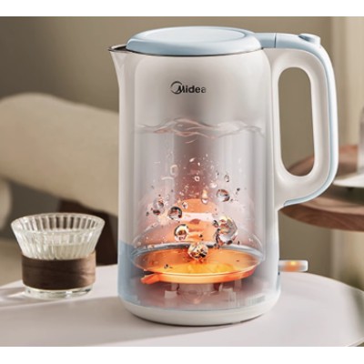 Midea Smart Temperature Control Electric Kettle - 316L Stainless Steel Keep-Warm Water Boiler