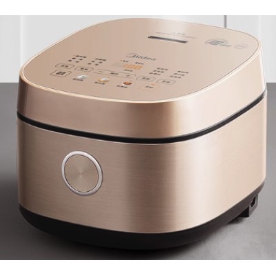 Midea 0-Coating Rice Cooker - 4L Stainless Steel Inner Pot Healthy Rice Cooker (No Coating, Low-Sugar)